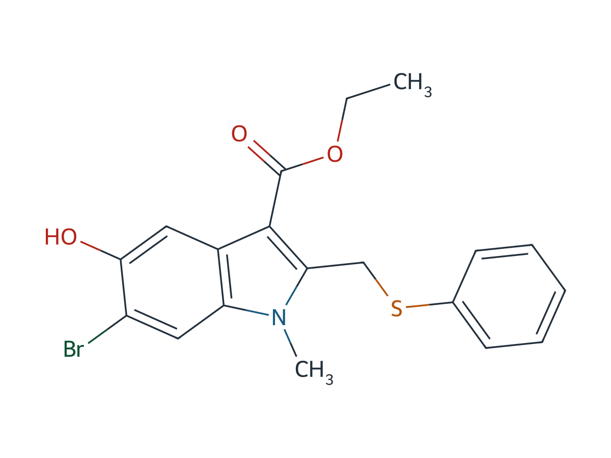 Arbidol Impurity 2 chemical structure