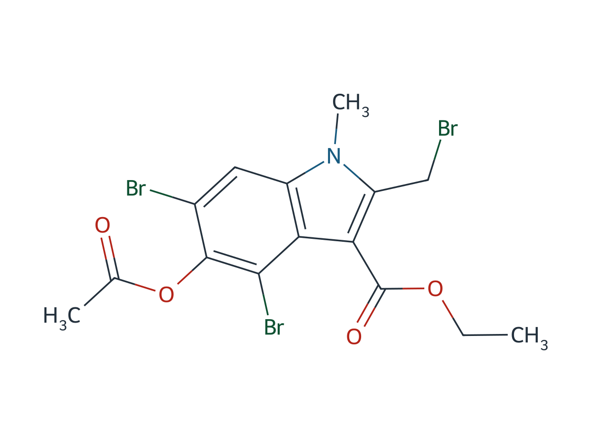 Arbidol Impurity 50 chemical structure