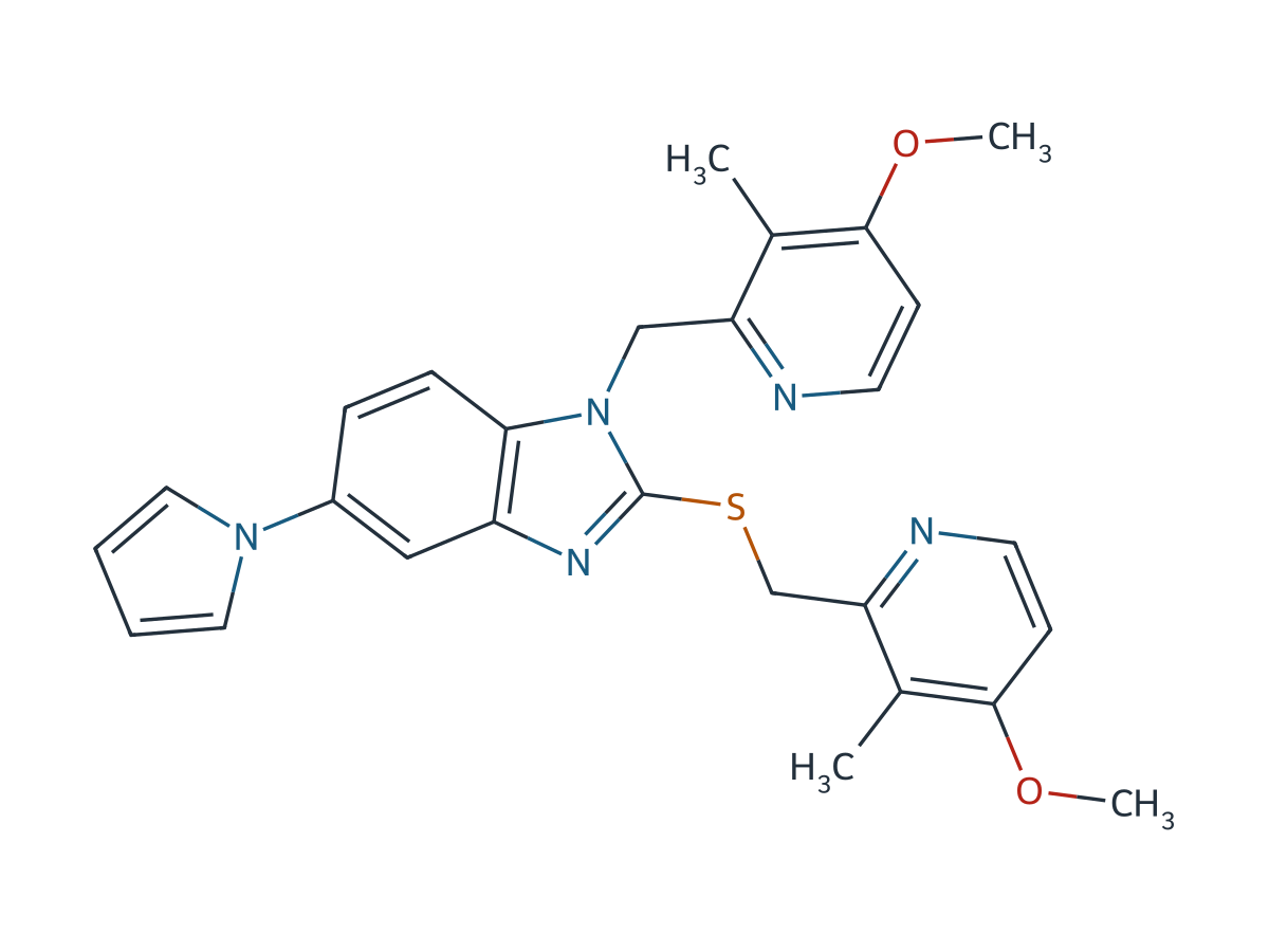Ilaprazole Impurity 19 chemical structure
