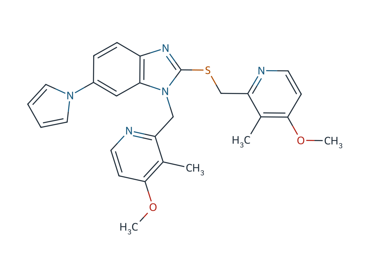 Ilaprazole Impurity 2 chemical structure