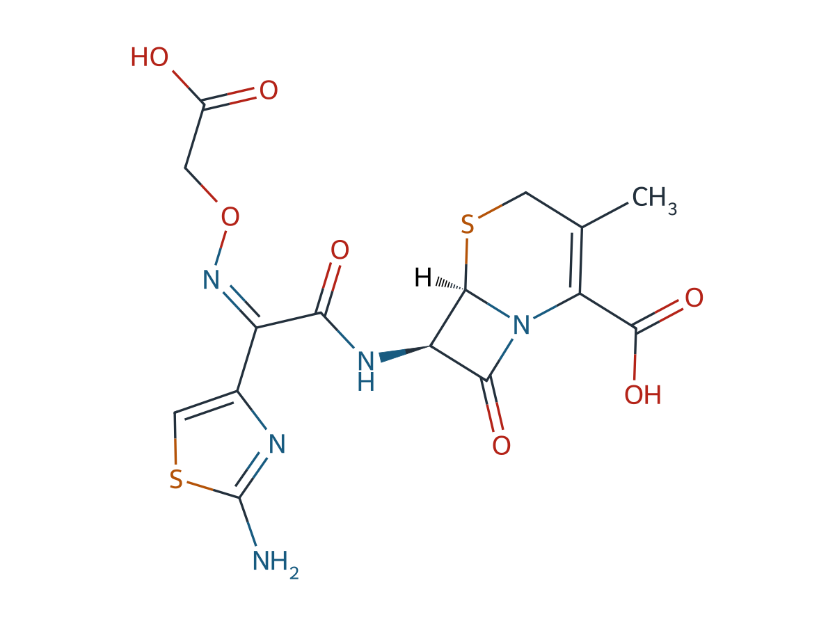 Cefixime EP Impurity E chemical structure
