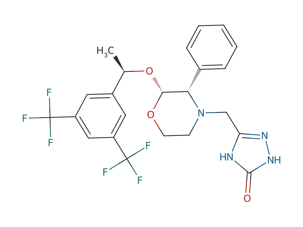 Aprepitant EP Impurity A chemical structure