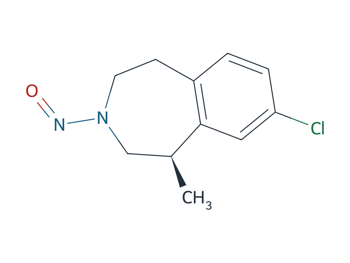 N-Nitroso Lorcaserin chemical structure