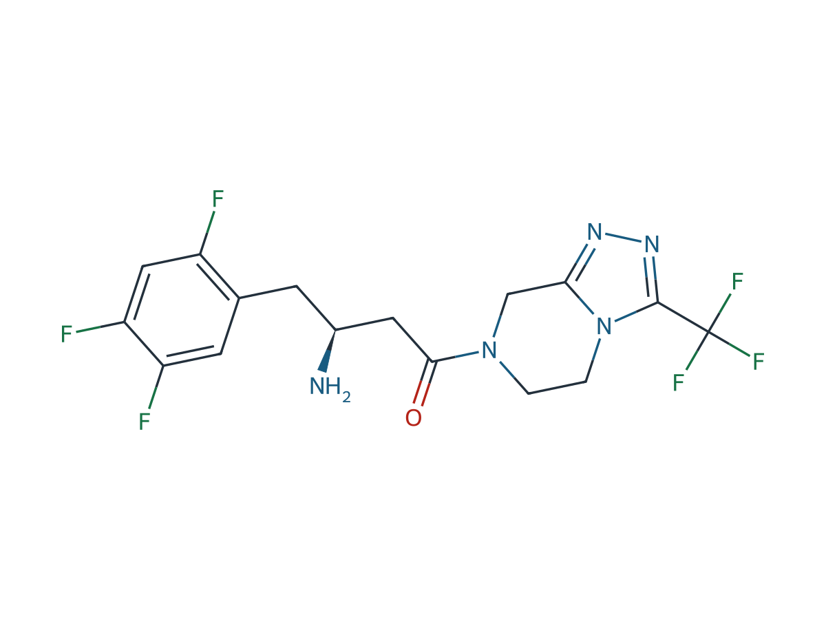 Sitagliptin EP Impurity A chemical structure