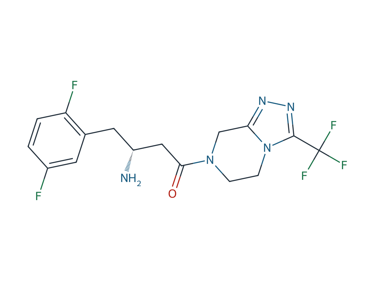 Sitagliptin EP Impurity B chemical structure