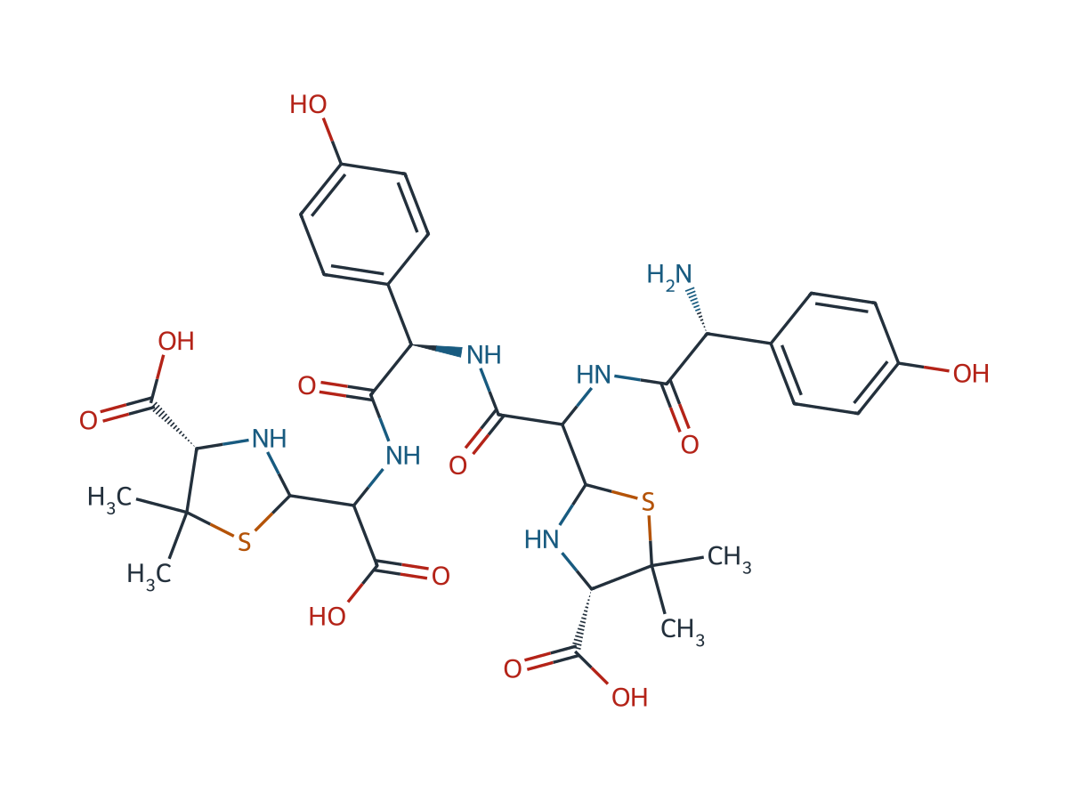 Amoxicillin EP Impurity K chemical structure