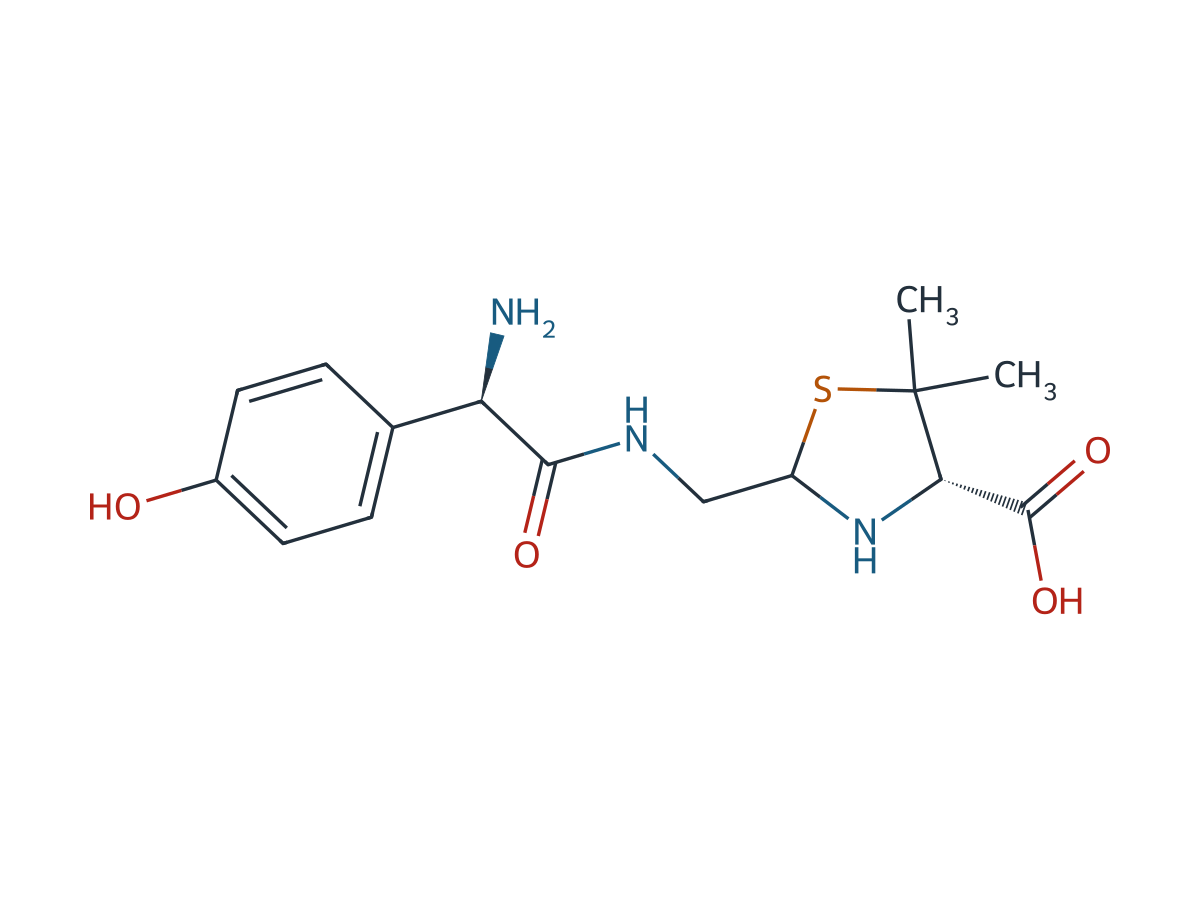 Amoxicillin EP Impurity E chemical structure