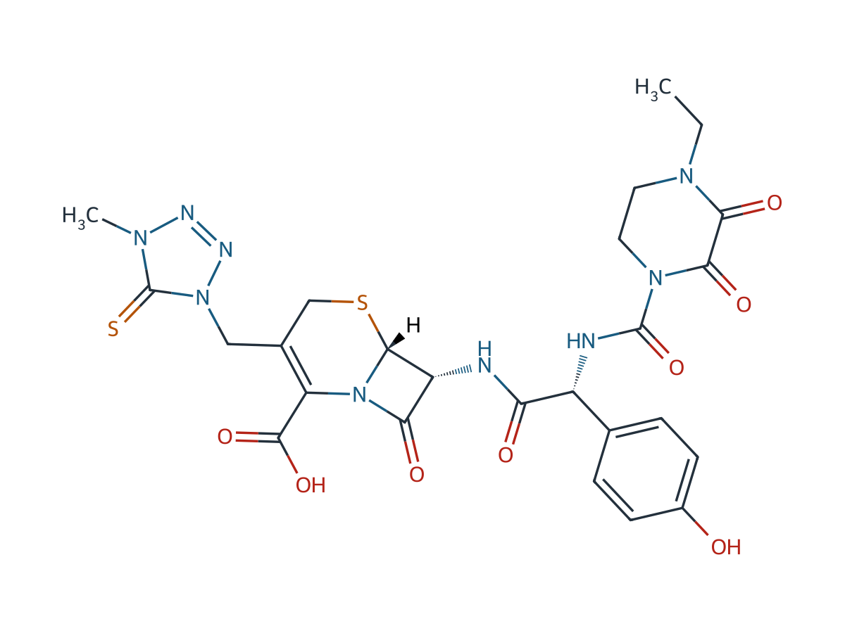 Cefoperazone EP Impurity B chemical structure