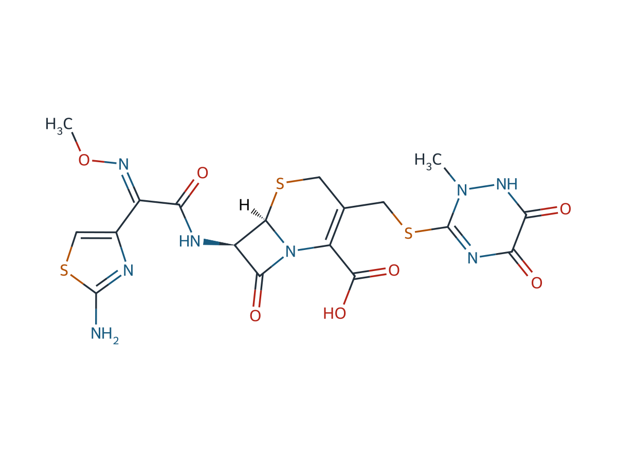 Ceftriaxone EP Impurity A chemical structure