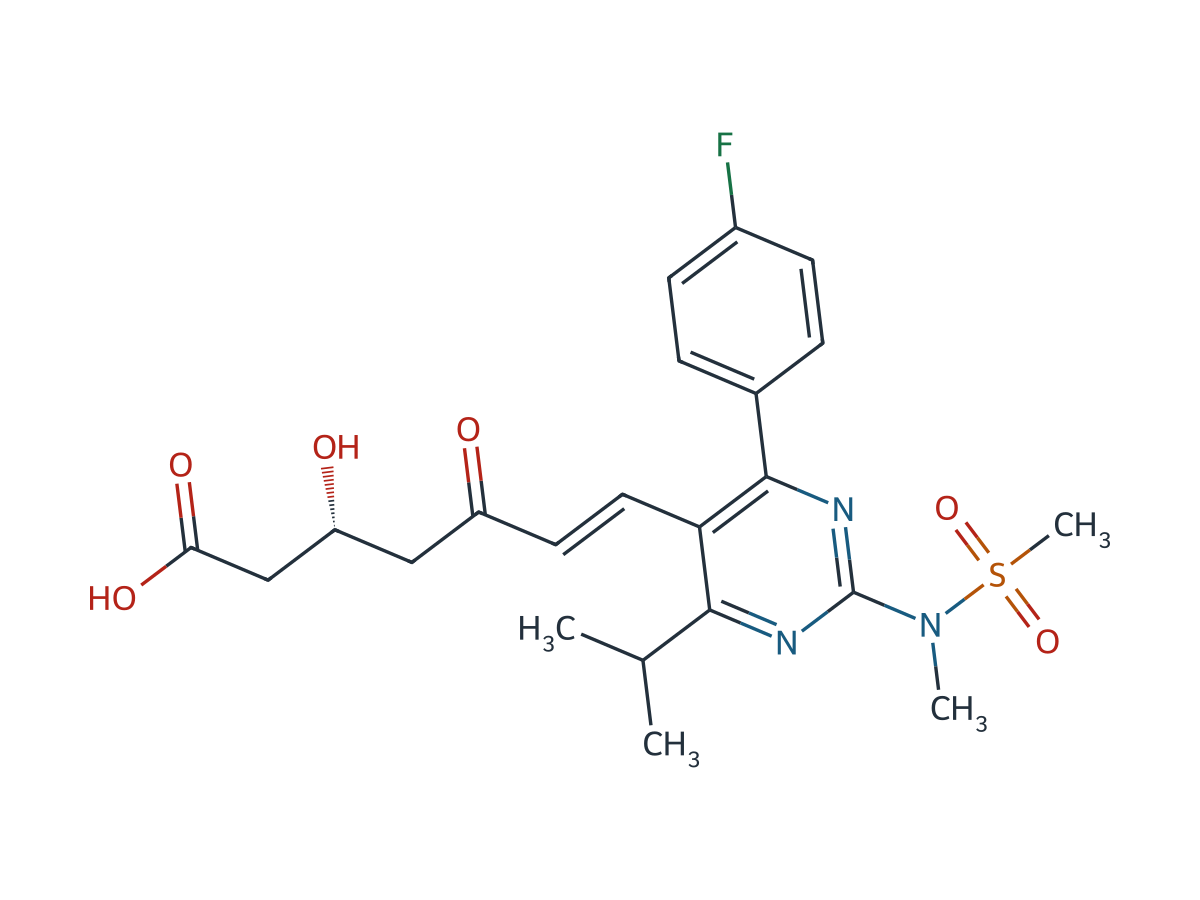 Rosuvastatin EP Impurity C chemical structure