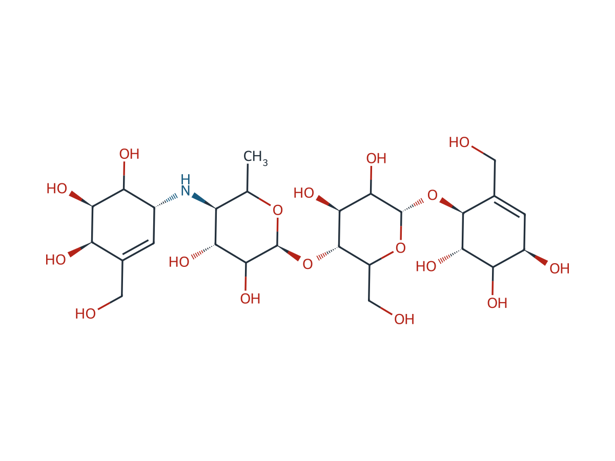 Acarbose EP Impurity B chemical structure