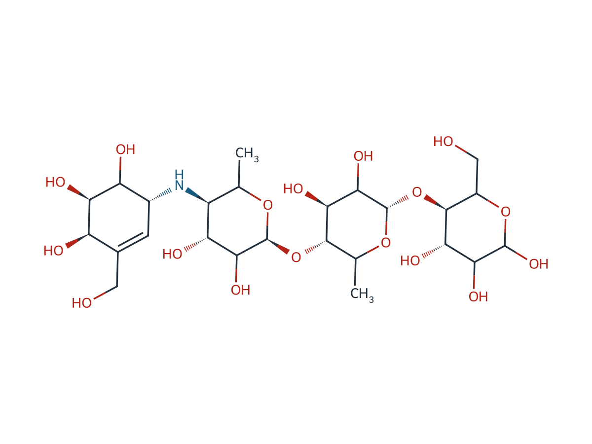 Acarbose EP Impurity H chemical structure