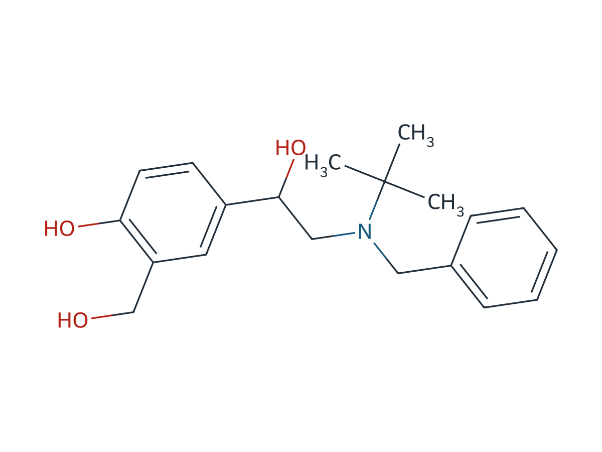 Salbutamol EP Impurity E chemical structure