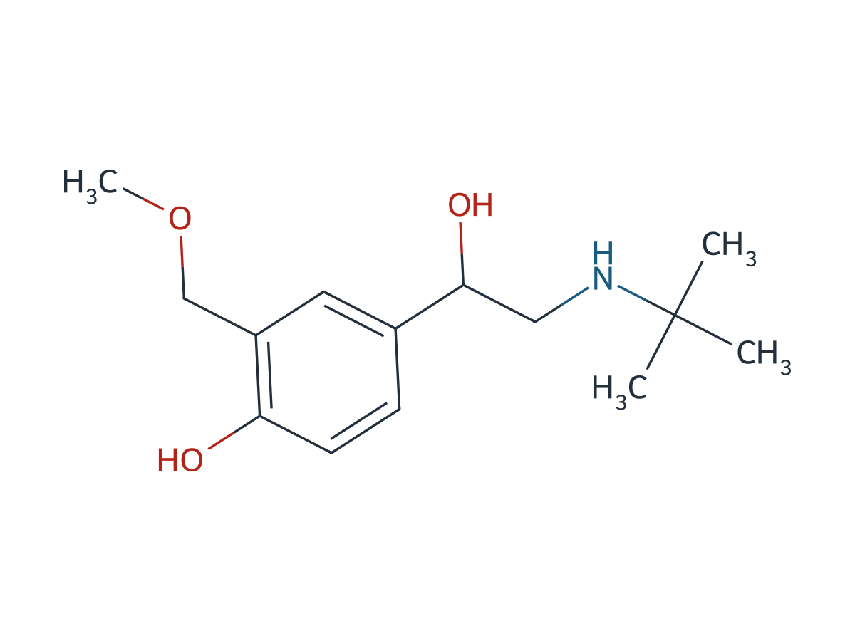 Salbutamol EP Impurity M chemical structure