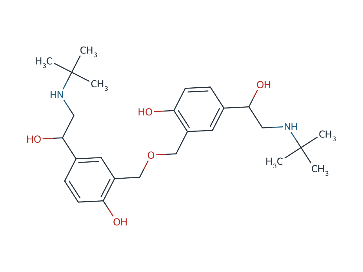 Salbutamol EP Impurity F chemical structure