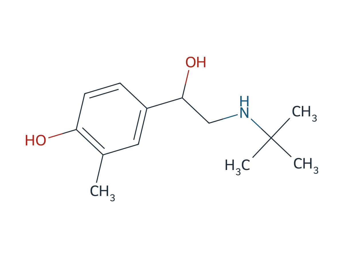 Salbutamol EP Impurity C chemical structure