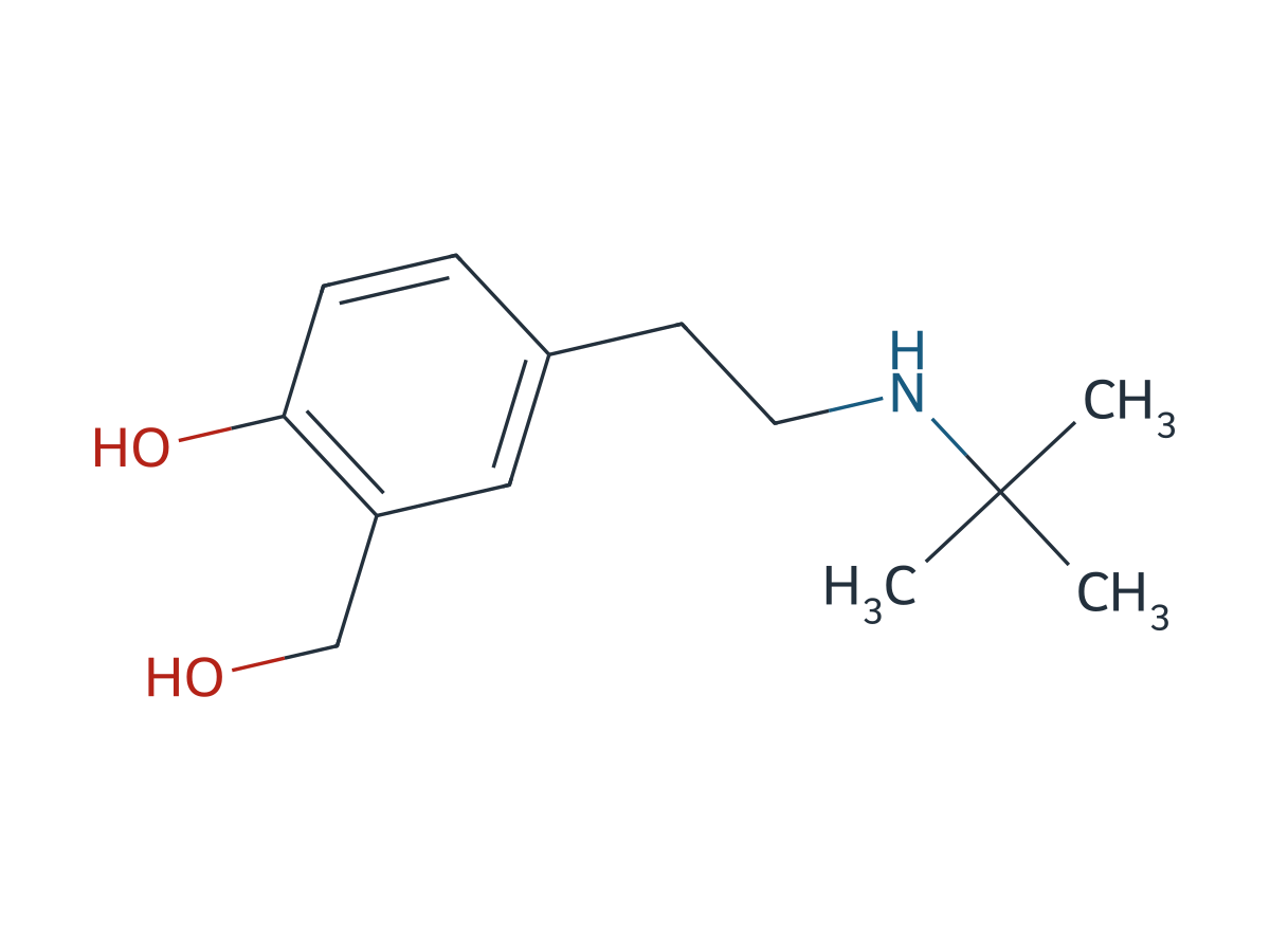 Levalbuterol USP Related Compound A chemical structure