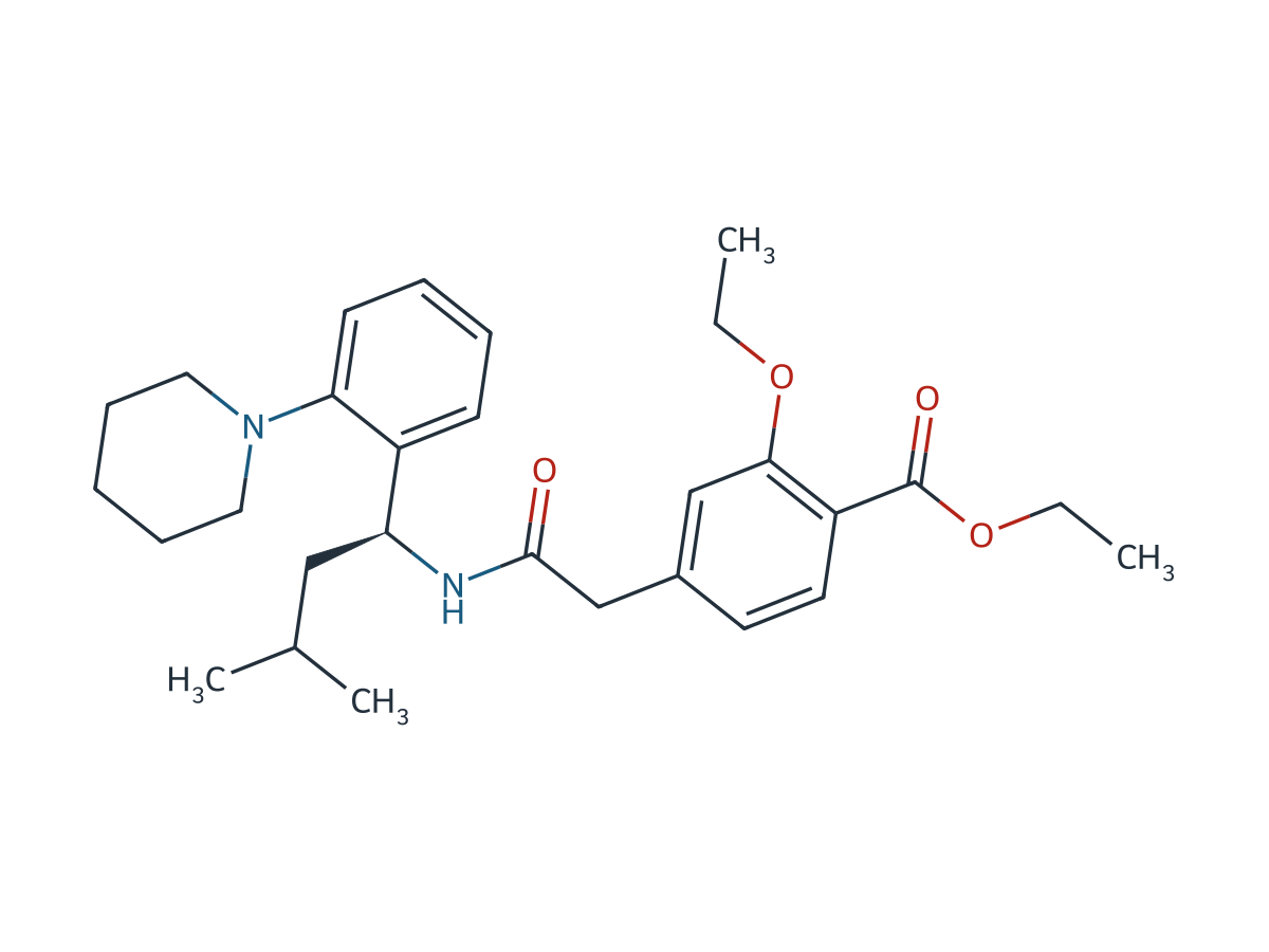 Repaglinide EP Impurity D chemical structure
