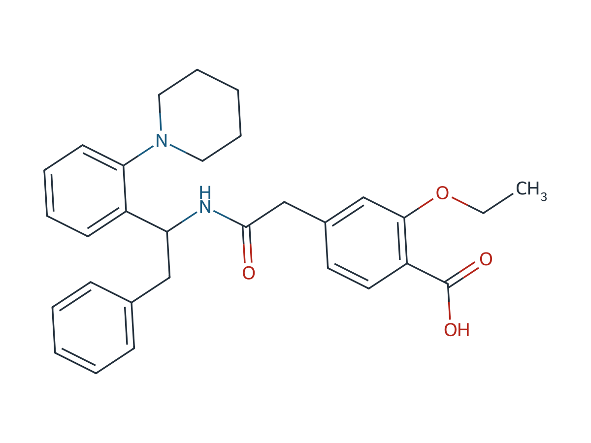 rac-Repaglinide USP Related Compound C chemical structure
