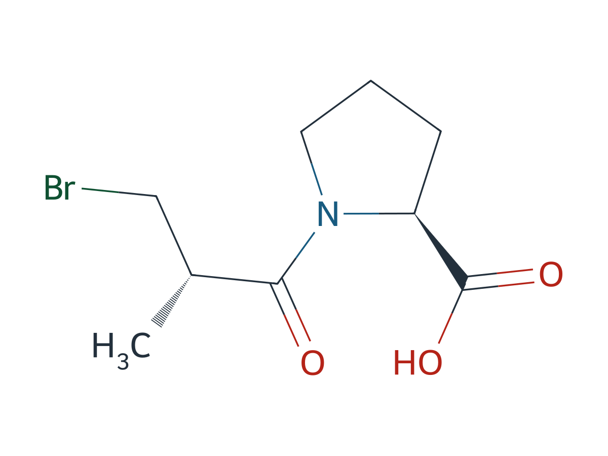 Captopril EP Impurity B chemical structure