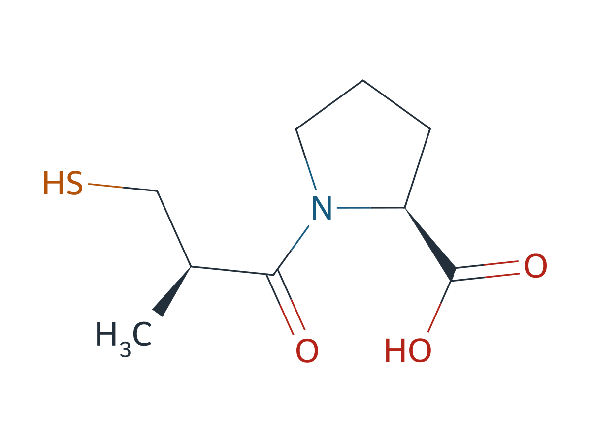 Captopril EP Impurity F chemical structure