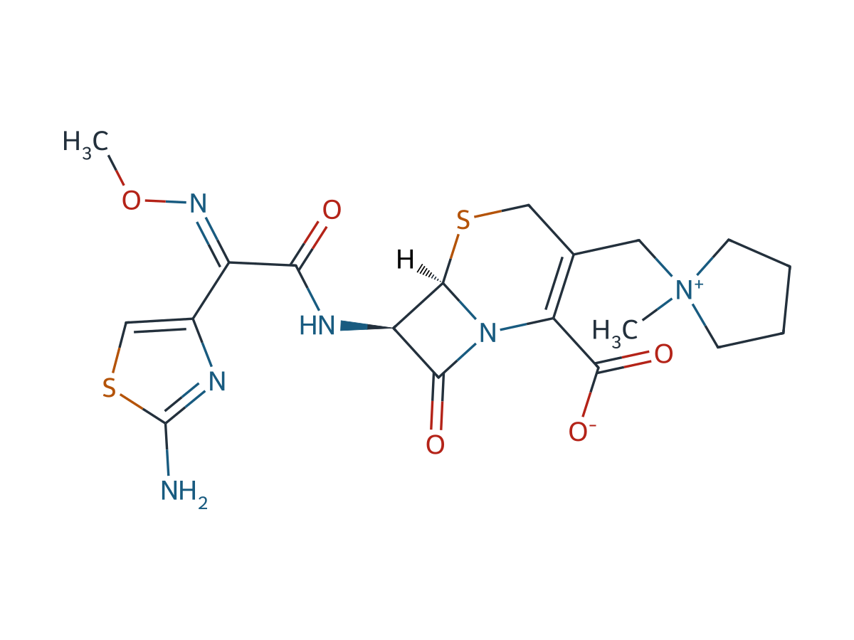 Cefepime EP Impurity A chemical structure