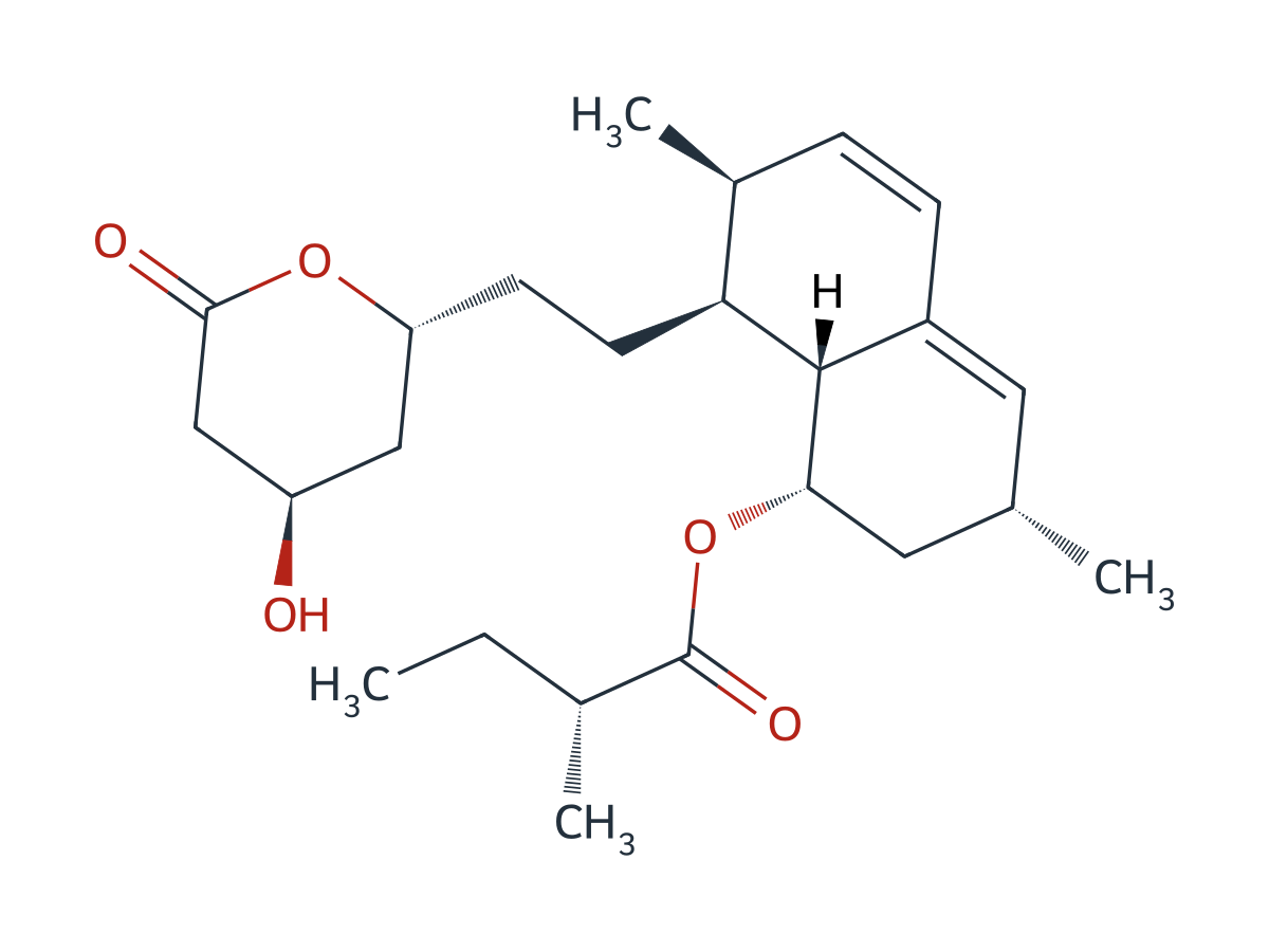 Simvastatin EP Impurity F chemical structure
