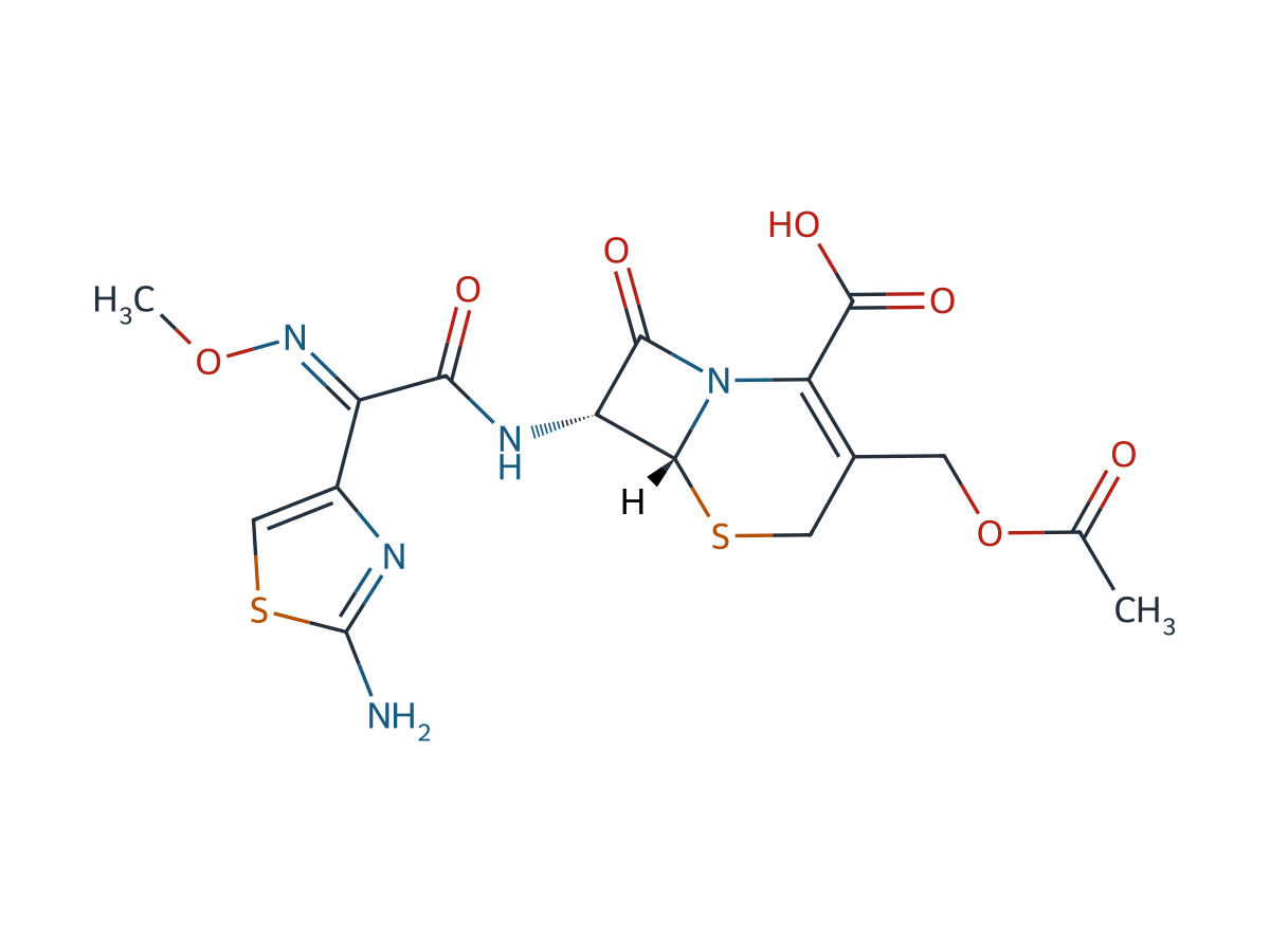 Cefotaxime EP Impurity D chemical structure