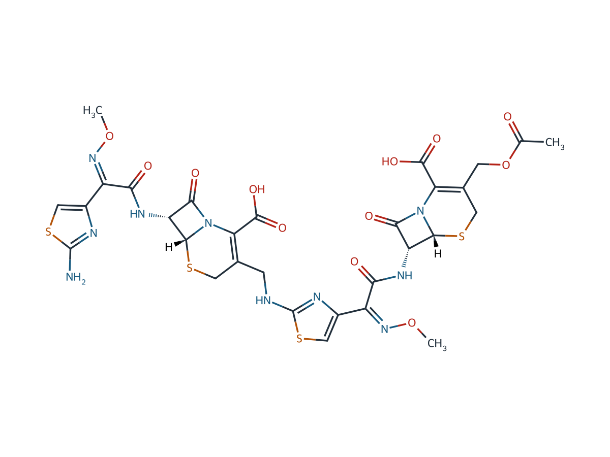Cefotaxime EP Impurity F chemical structure