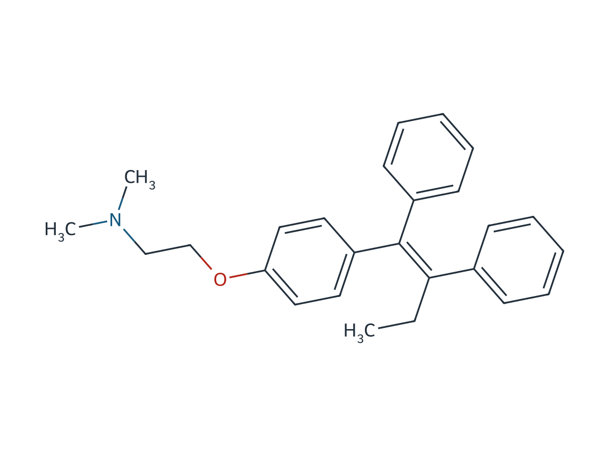 Tamoxifen EP Impurity A chemical structure