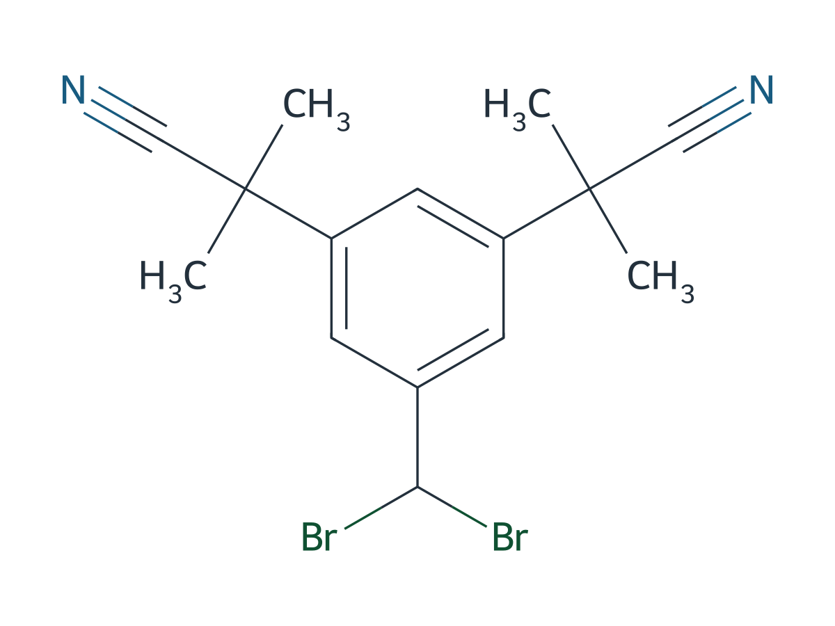 Anastrozole EP Impurity D chemical structure