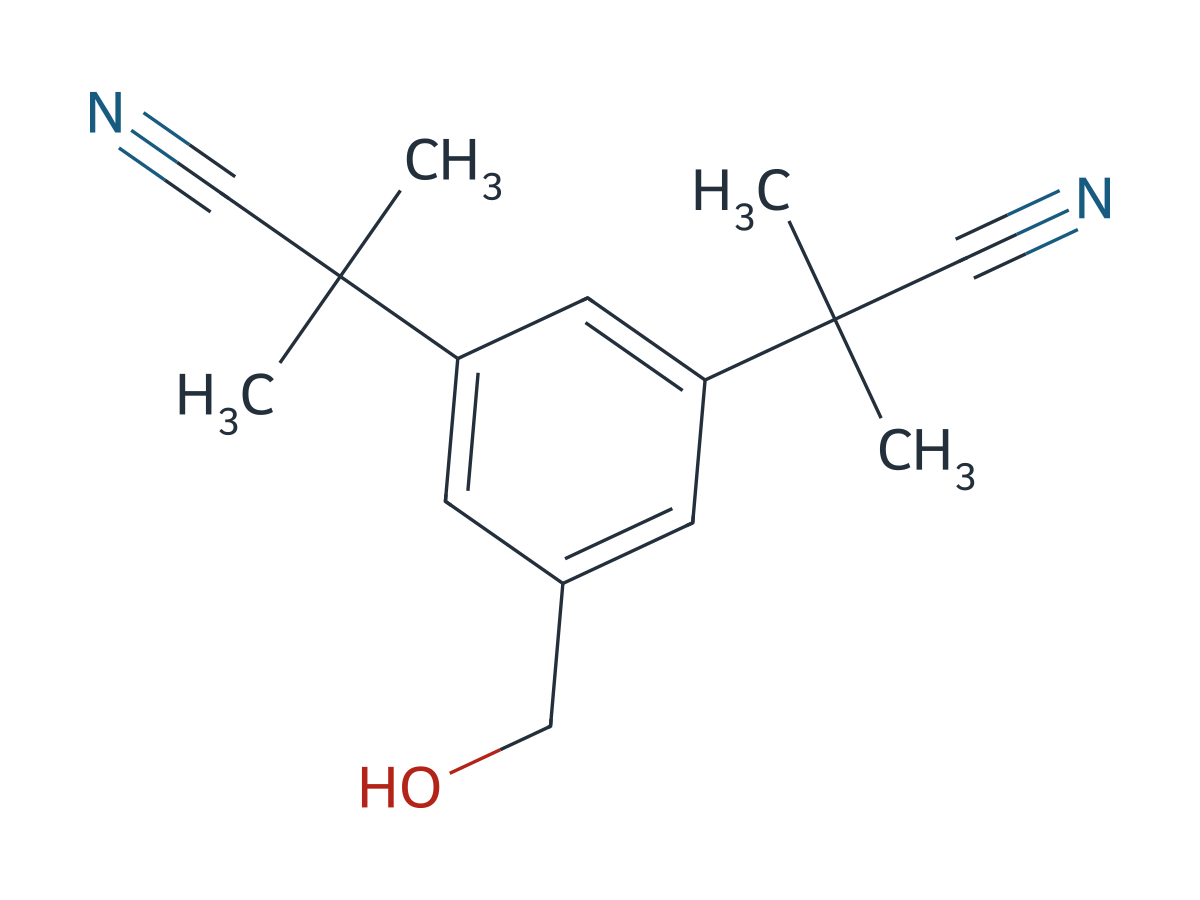 Anastrozole EP Impurity E chemical structure