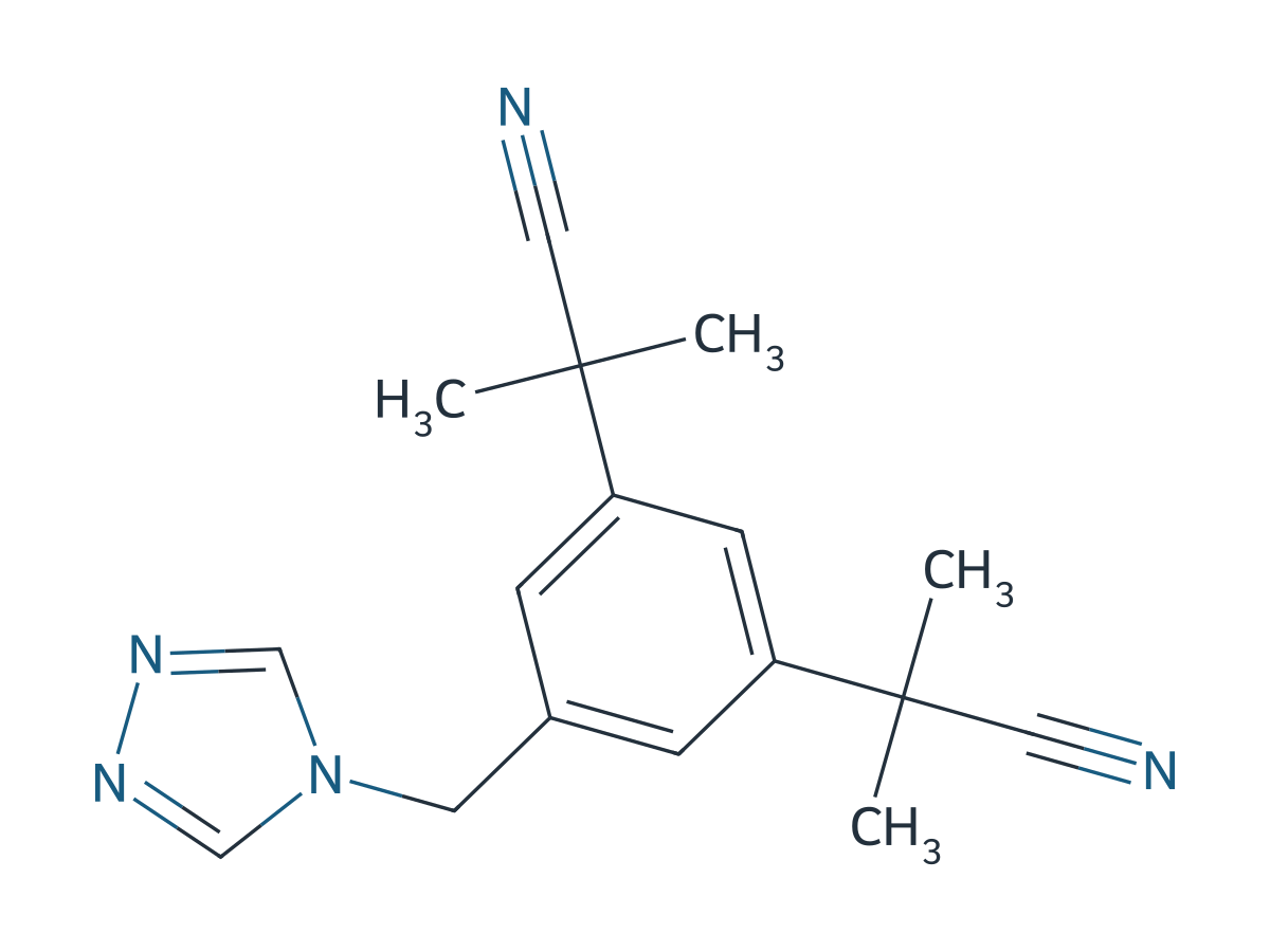 Anastrozole EP Impurity G chemical structure