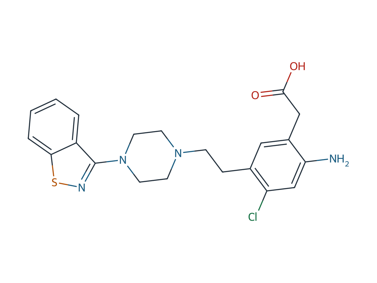Ziprasidone EP Impurity C chemical structure