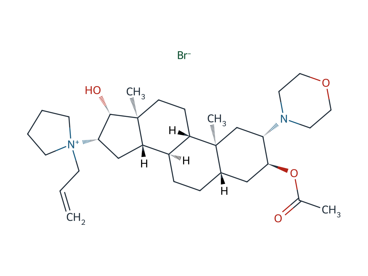 Rocuronium Bromide EP Impurity D chemical structure