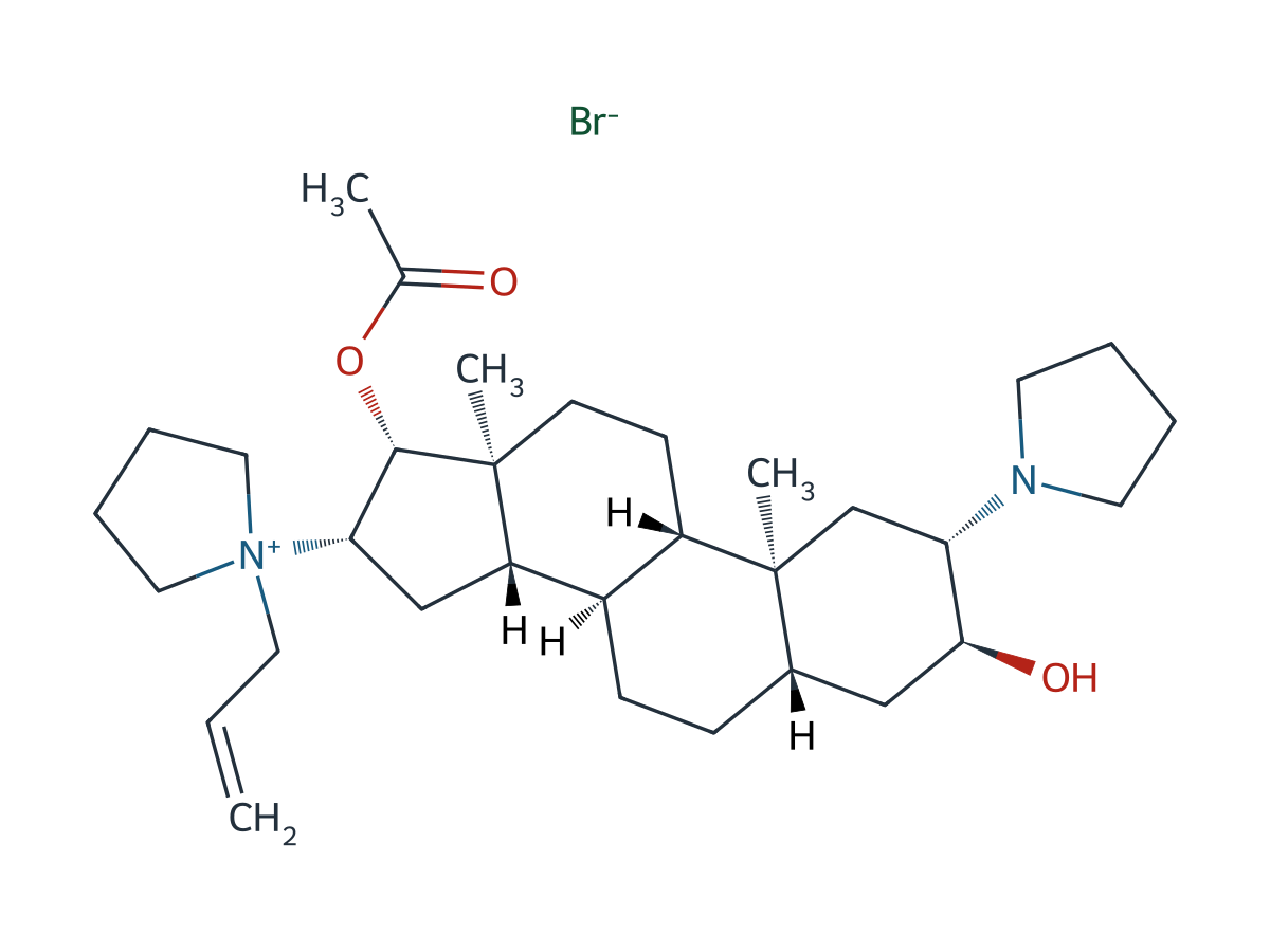 Rocuronium Bromide EP Impurity E chemical structure