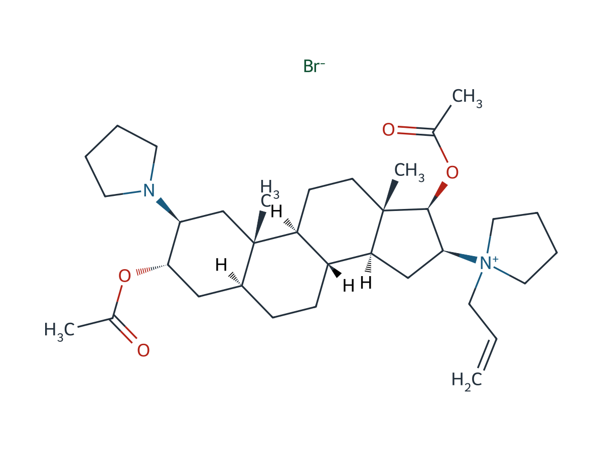 Rocuronium Bromide EP Impurity F chemical structure