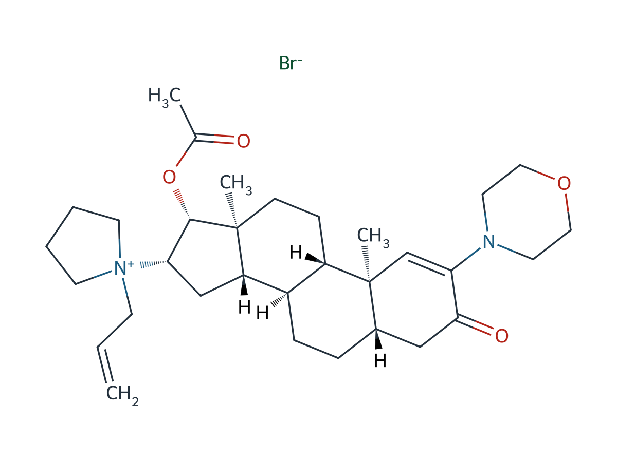 Rocuronium Bromide EP Impurity H chemical structure