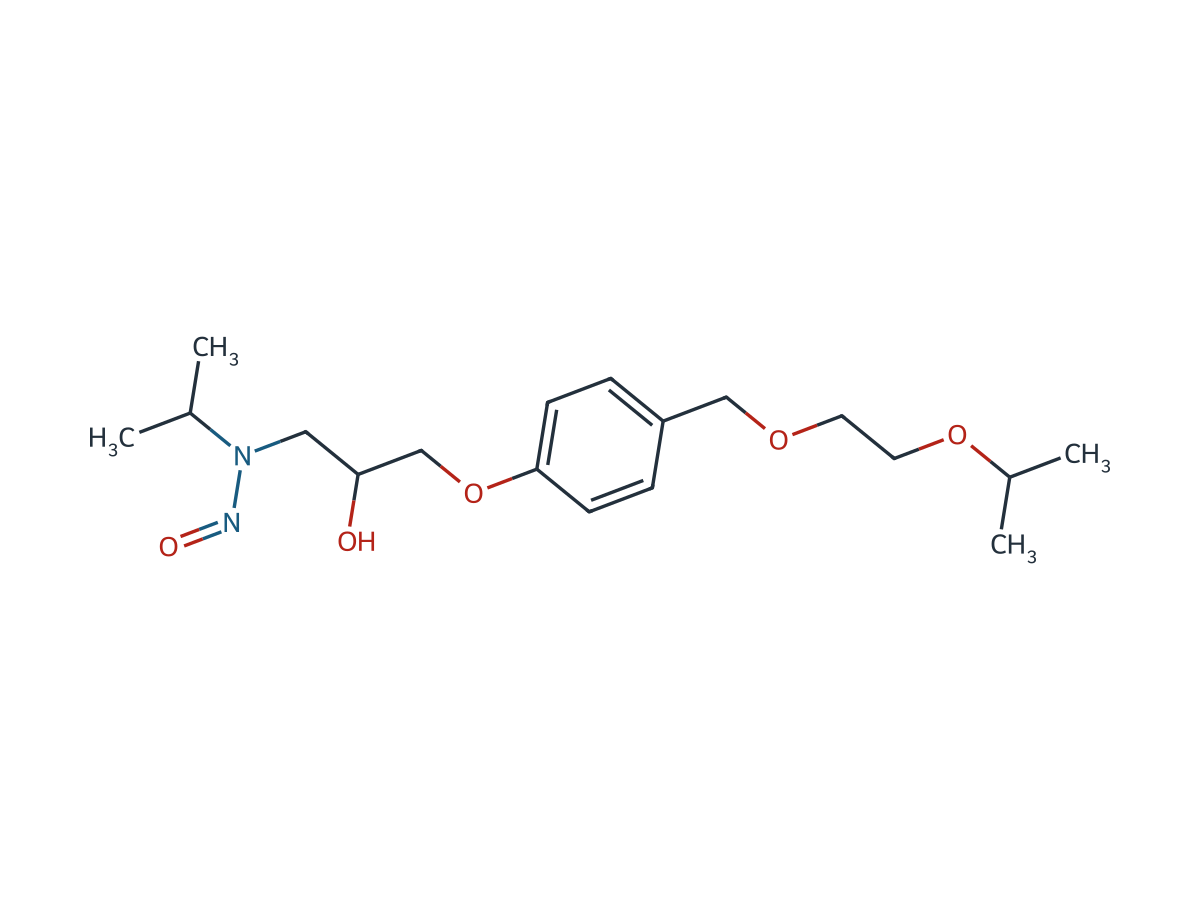 N-Nitroso Bisoprolol chemical structure