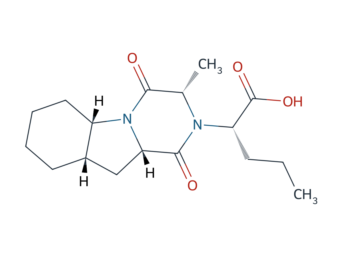 Perindopril EP Impurity C chemical structure