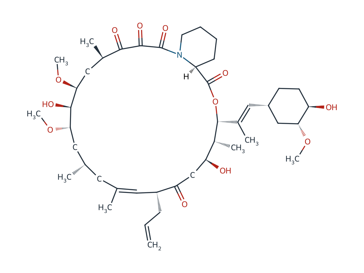 Tacrolimus EP Impurity F chemical structure