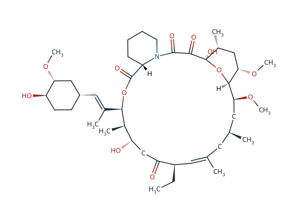 Tacrolimus EP Impurity A chemical structure