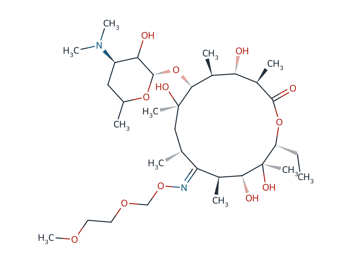 Roxithromycin EP Impurity B chemical structure