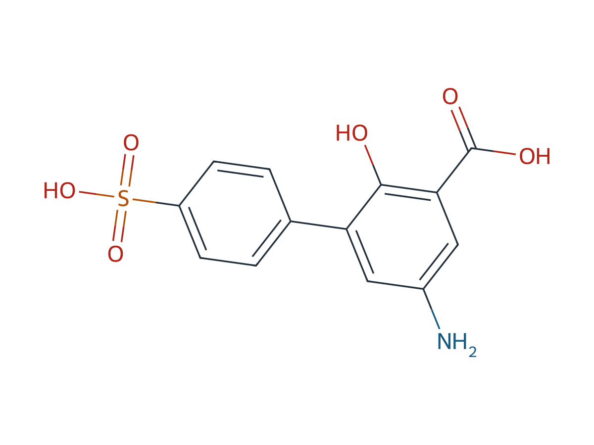 Mesalazine EP Impurity P chemical structure