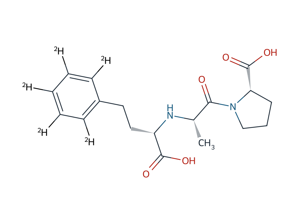 Enalapril EP Impurity C-d5 chemical structure