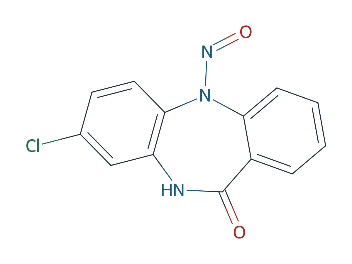 N-Nitroso Clozapine EP Impurity A chemical structure