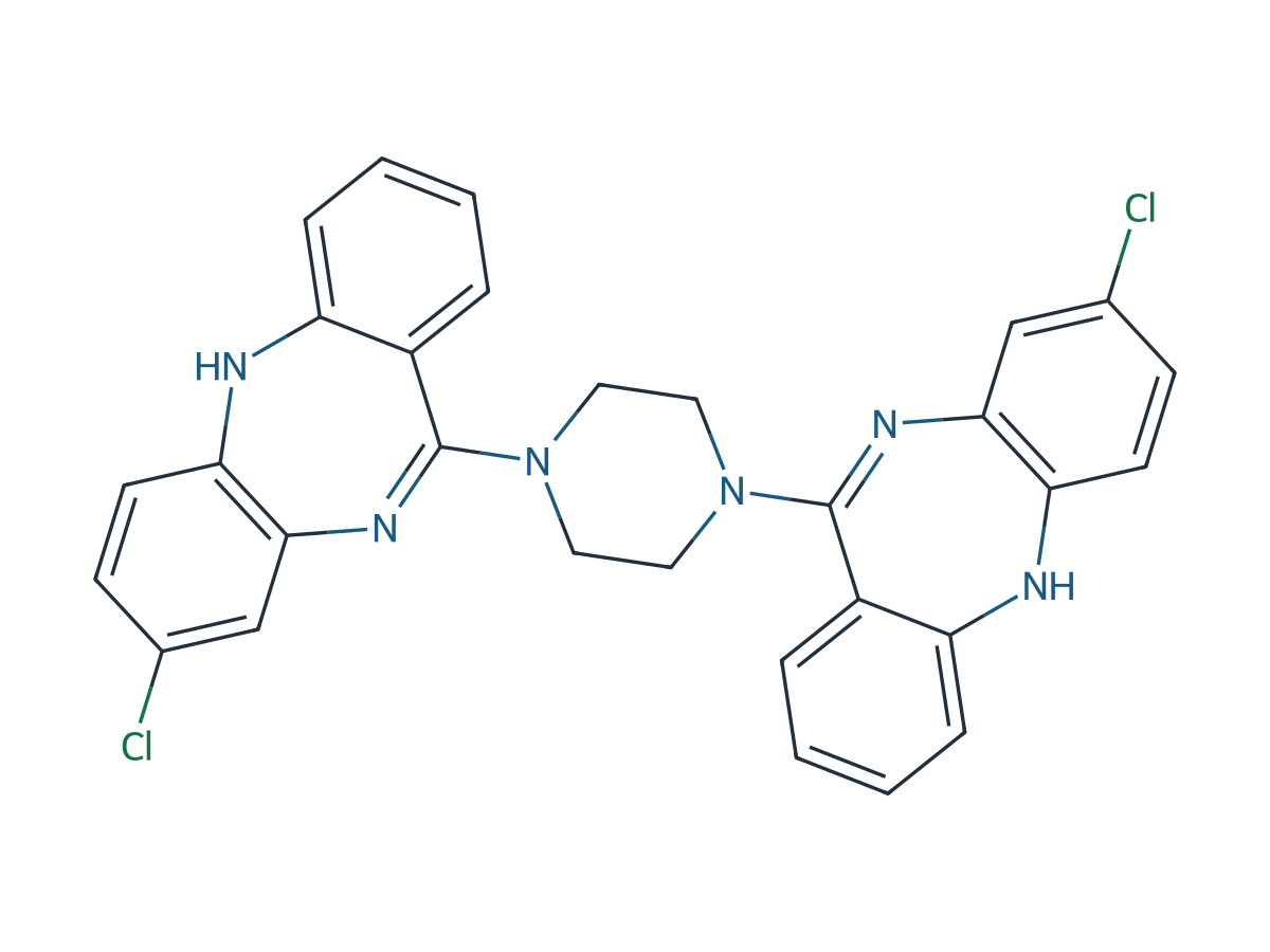 Clozapine EP Impurity B chemical structure
