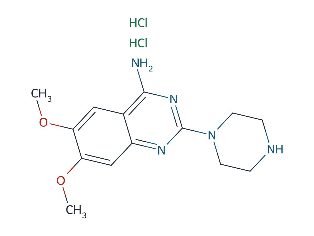 Terazosin EP Impurity C HCl chemical structure