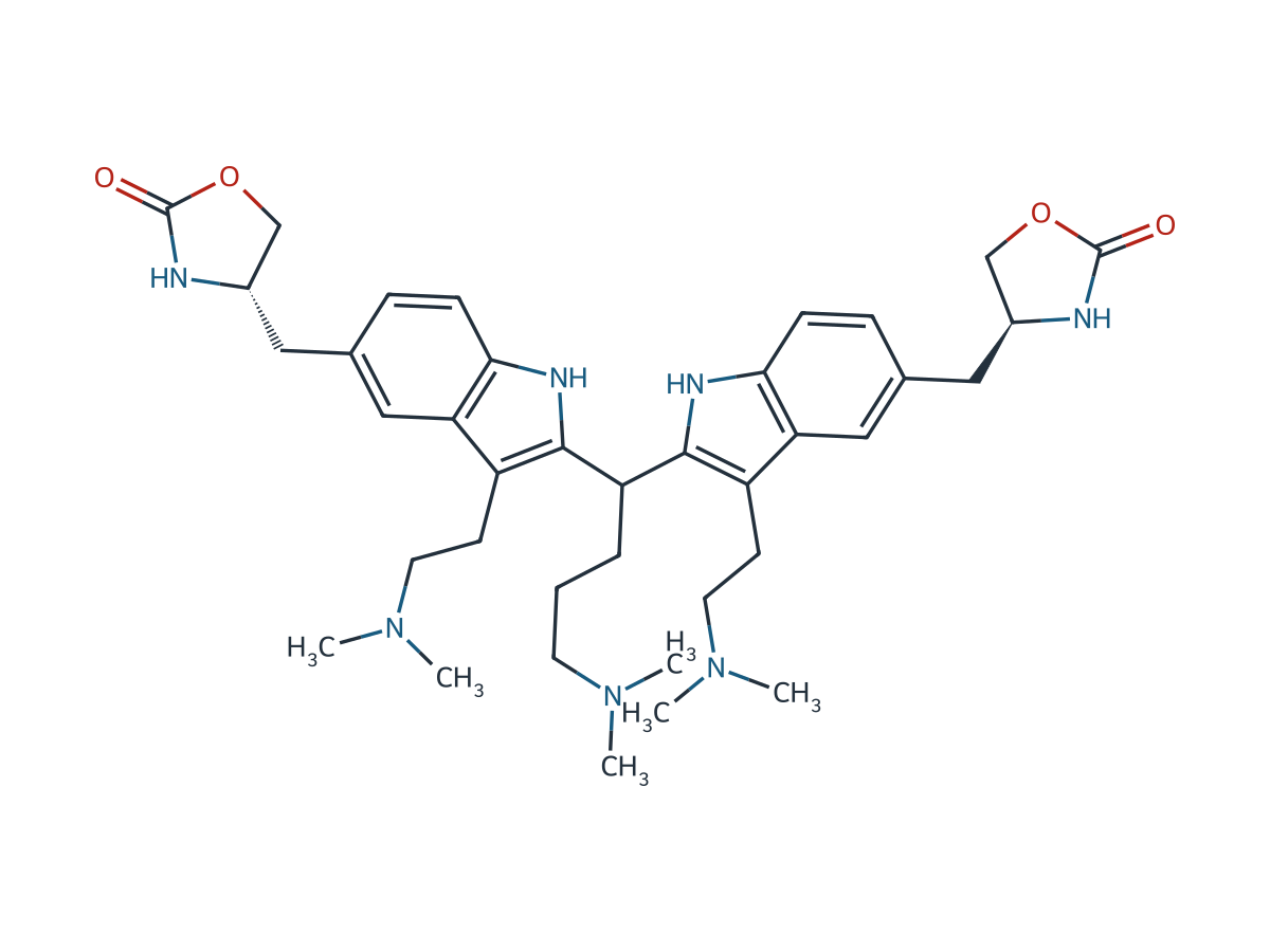Zolmitriptan EP Impurity C chemical structure