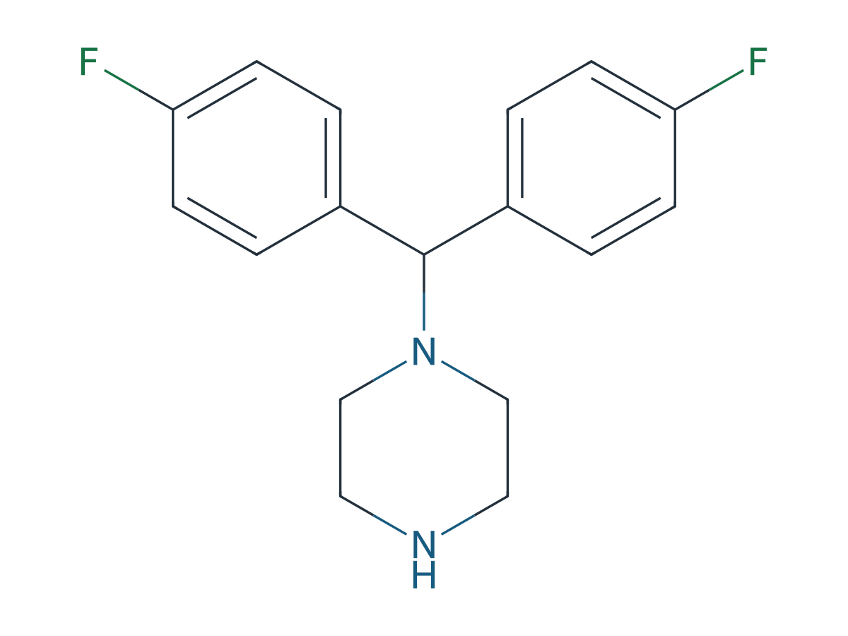 Flunarizine EP Impurity A chemical structure